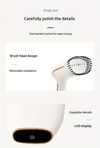 2025 New Model - Handheld Garment Steamer with LED Display, 9-Second Fast Heating, Touch Control, 3 Adjustable Steam Levels, Ideal for Wrinkle Removal at Home and Travel