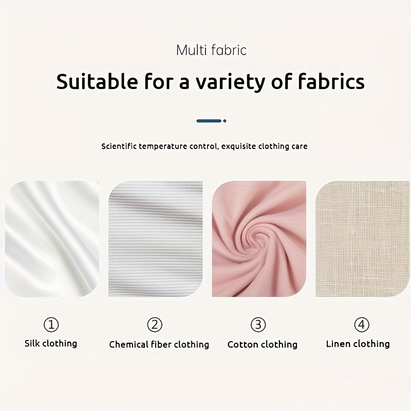 2025 New Model - Handheld Garment Steamer with LED Display, 9-Second Fast Heating, Touch Control, 3 Adjustable Steam Levels, Ideal for Wrinkle Removal at Home and Travel