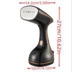 2025 New Model - Handheld Garment Steamer with LED Display, 9-Second Fast Heating, Touch Control, 3 Adjustable Steam Levels, Ideal for Wrinkle Removal at Home and Travel