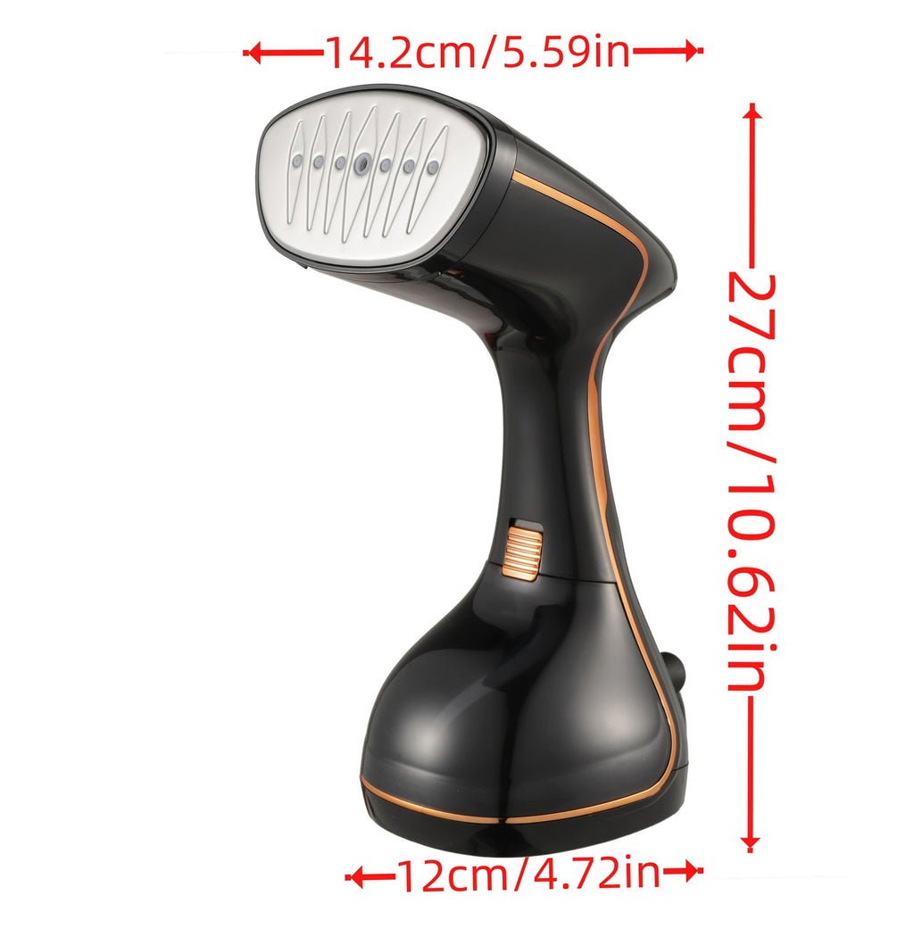 2025 New Model - Handheld Garment Steamer with LED Display, 9-Second Fast Heating, Touch Control, 3 Adjustable Steam Levels, Ideal for Wrinkle Removal at Home and Travel