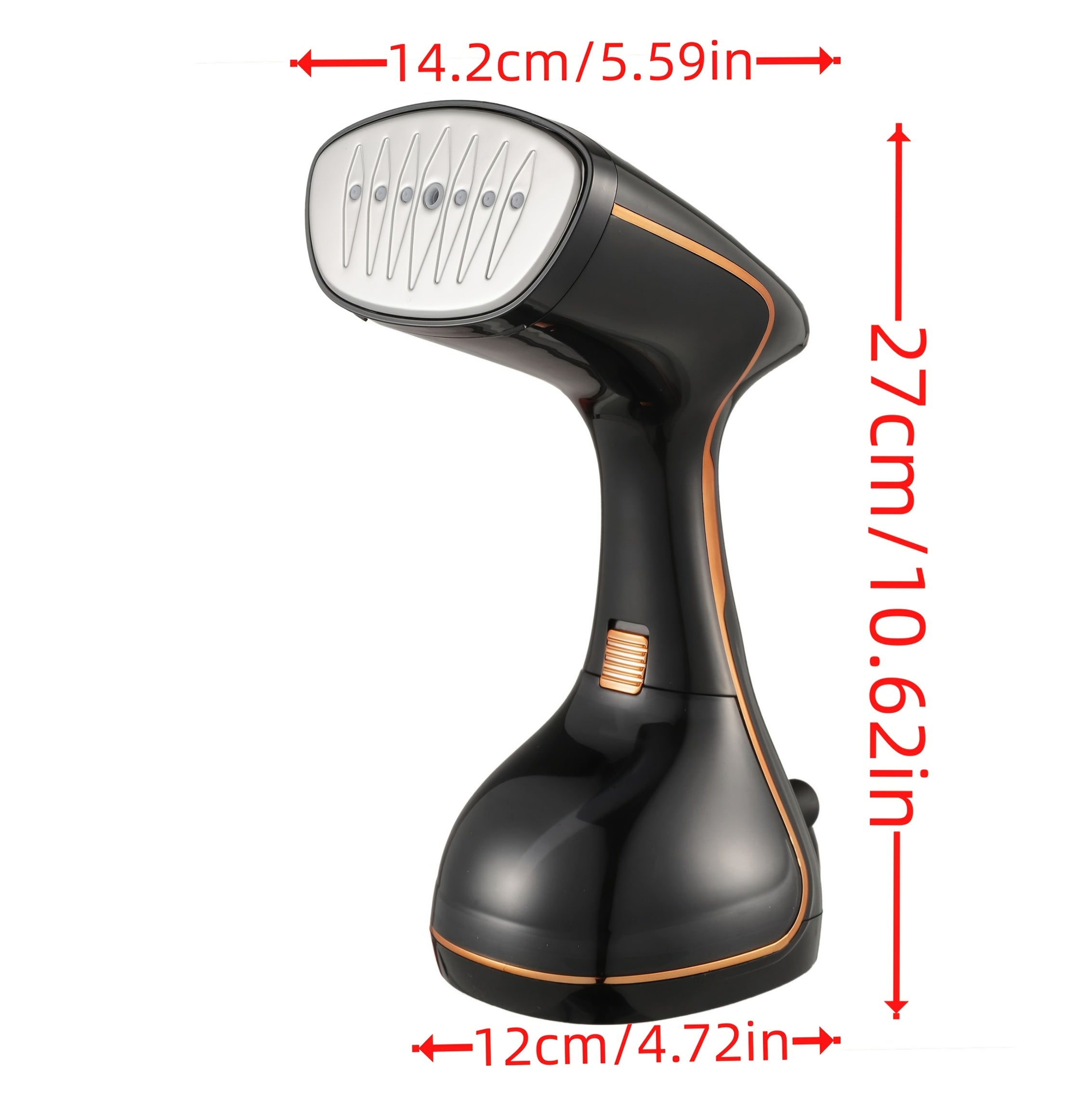 2025 New Model - Handheld Garment Steamer with LED Display, 9-Second Fast Heating, Touch Control, 3 Adjustable Steam Levels, Ideal for Wrinkle Removal at Home and Travel