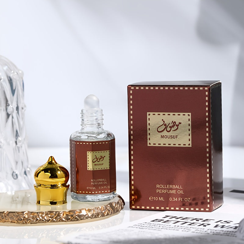Eau de Toilette Set | Unisex, Woody Oriental Fragrance, Includes Roll-on Perfume Oil, Portable Travel Size, Suitable for Daily Use and Dates, Perfect Gift for Festivals, Brand: MYSTICAL