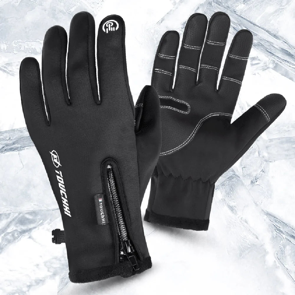 USB Rechargeable Heated Gloves Electric Warming Winter Gloves, 3 Heat Settings, Touchscreen Compatible