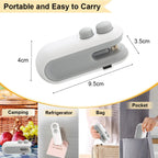 Mini Heat Bag Sealing Machine Plastic Bag Sealer Portable Thermal Plastic