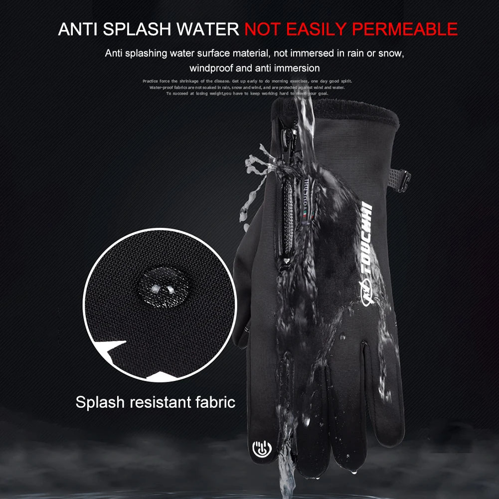 USB Rechargeable Heated Gloves Electric Warming Winter Gloves, 3 Heat Settings, Touchscreen Compatible